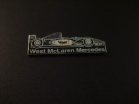 West McLaren Mercedes formule 1(sponsor van 1998 en 1999)